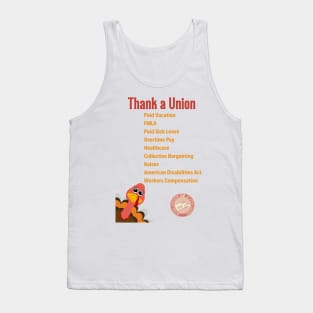 Thank a Union Tank Top